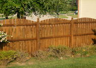 Fence sealed with TWP custom mix.